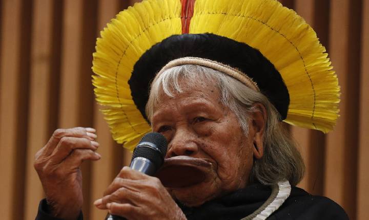 Cacique Raoni mantém boa evolução após cirurgia