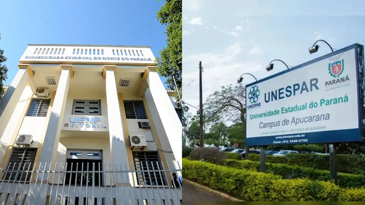 CONCURSOS ABERTOS EM UNIVERSIDADES DO PARANÁ