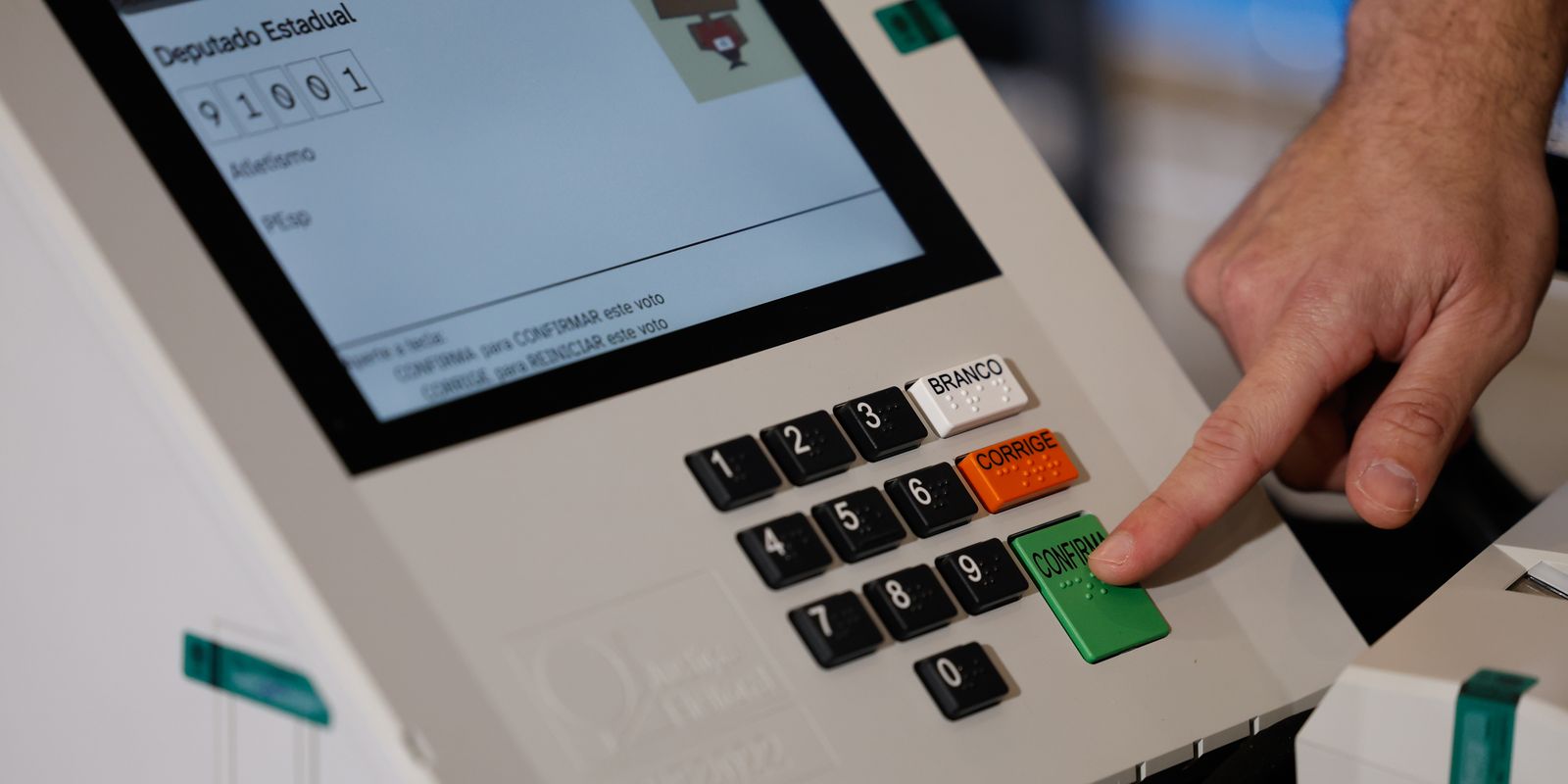 Eleições 2026: veja a ordem de votação na urna eletrônica